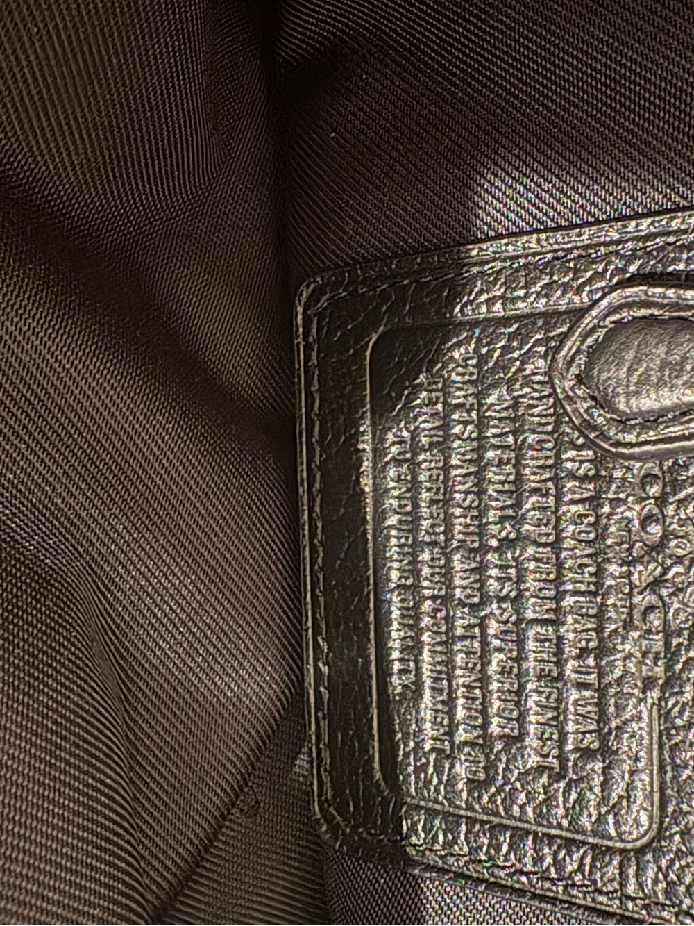 Coach Black Pebbled Leather Satchel with Gold Hardware
Nwts - Picture 9 of 10